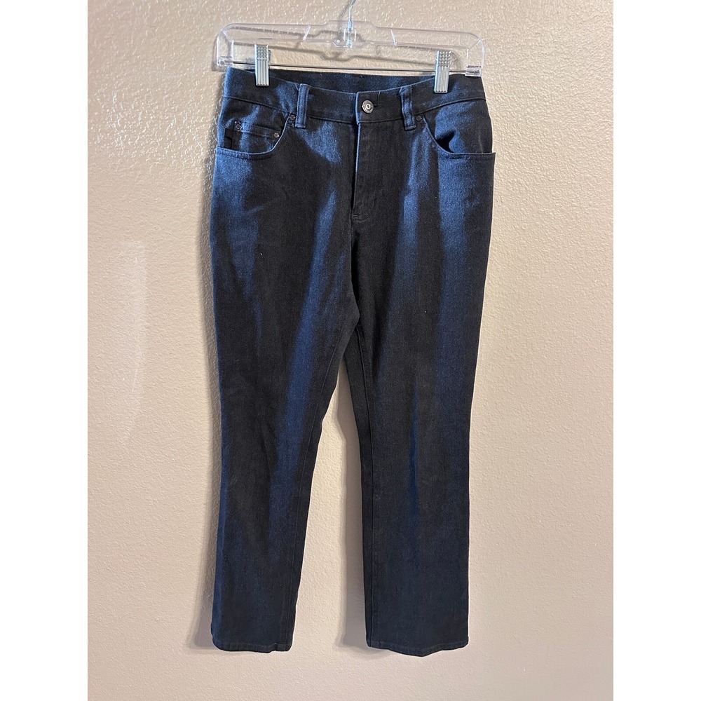 Lauren Jeans Co. Dark Wash Denim Jeans Classic Fit Casual Pants